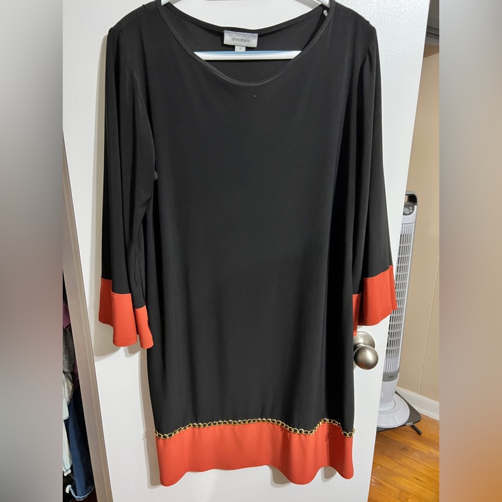 DressBarn colorblock dress